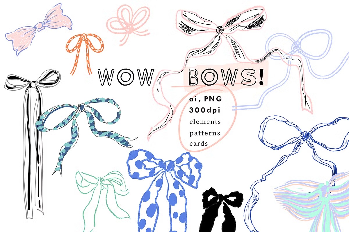 Wow BOWS! graphic collection