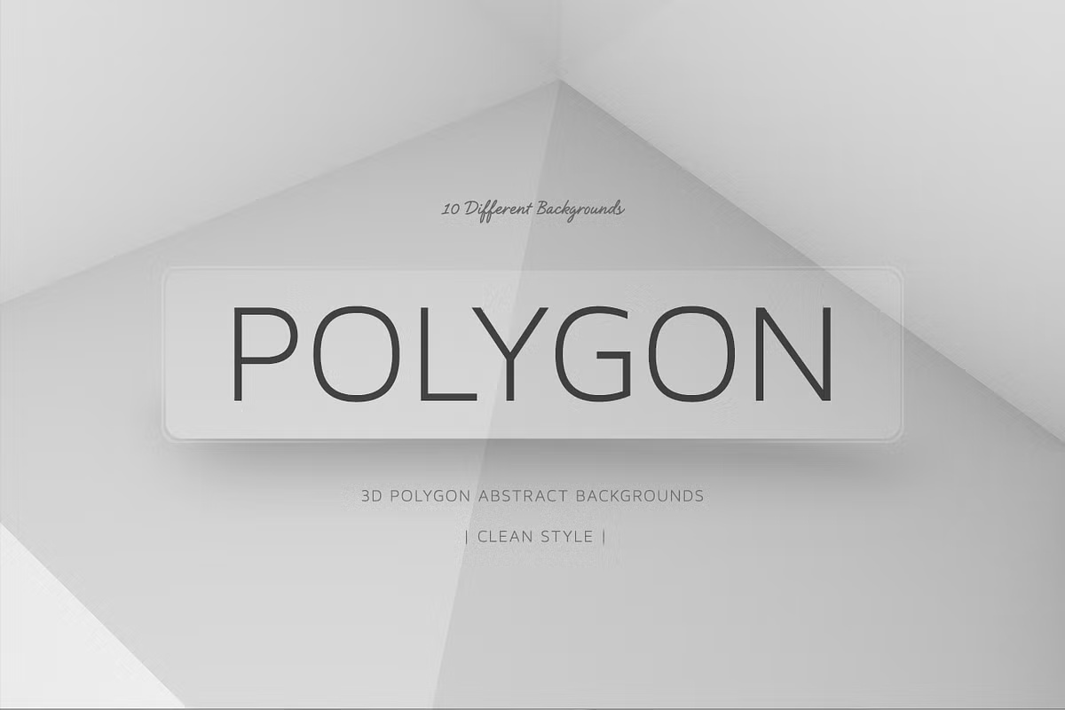 Polygon Clean Backgrounds | v1 8 Polygon Clean Backgrounds | v1