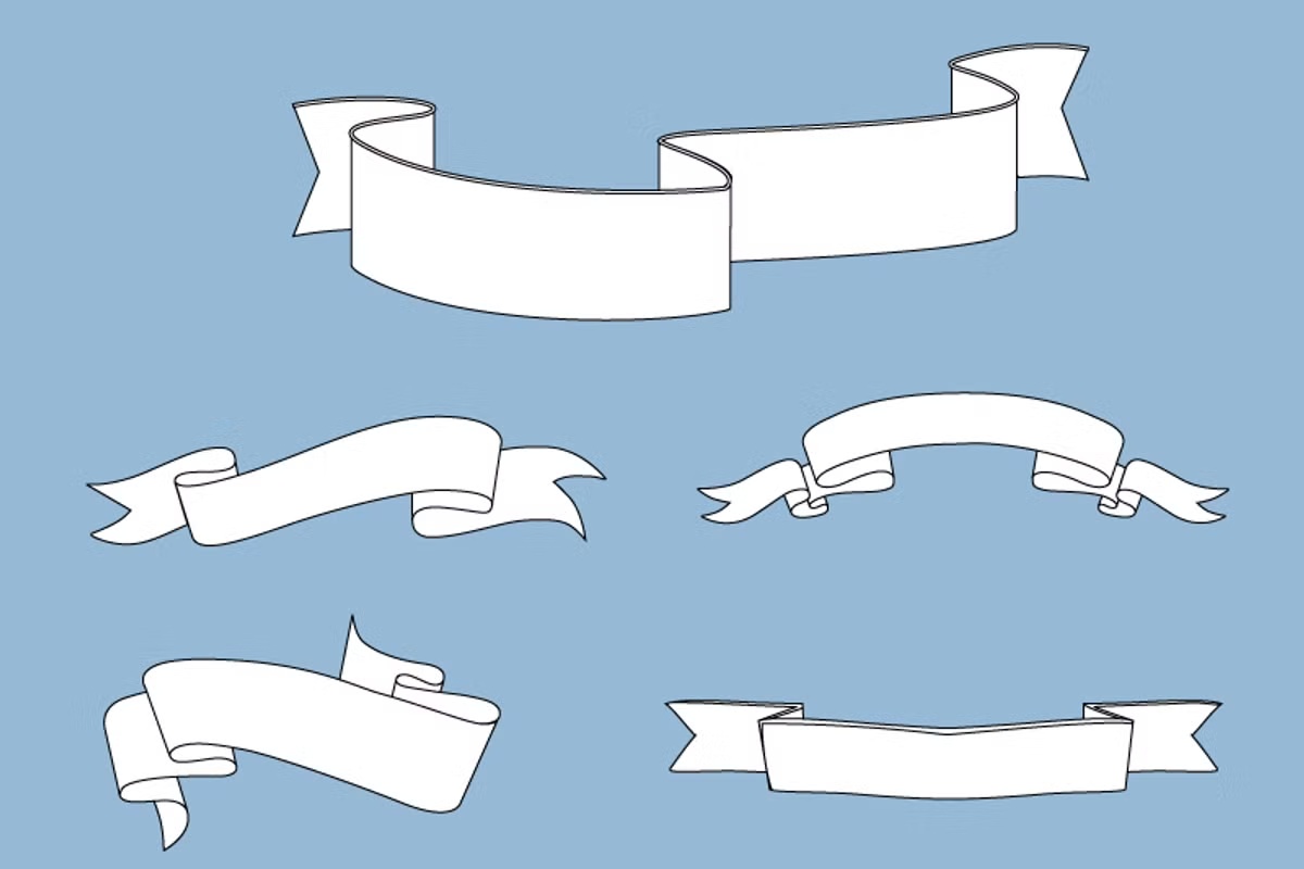 Vector ribbons