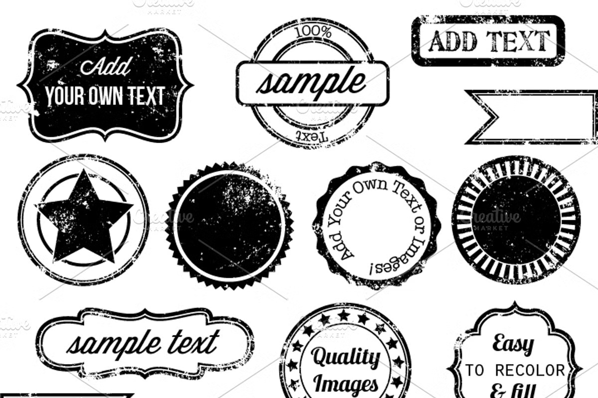 Stamps & Postage Vectors and Clipart