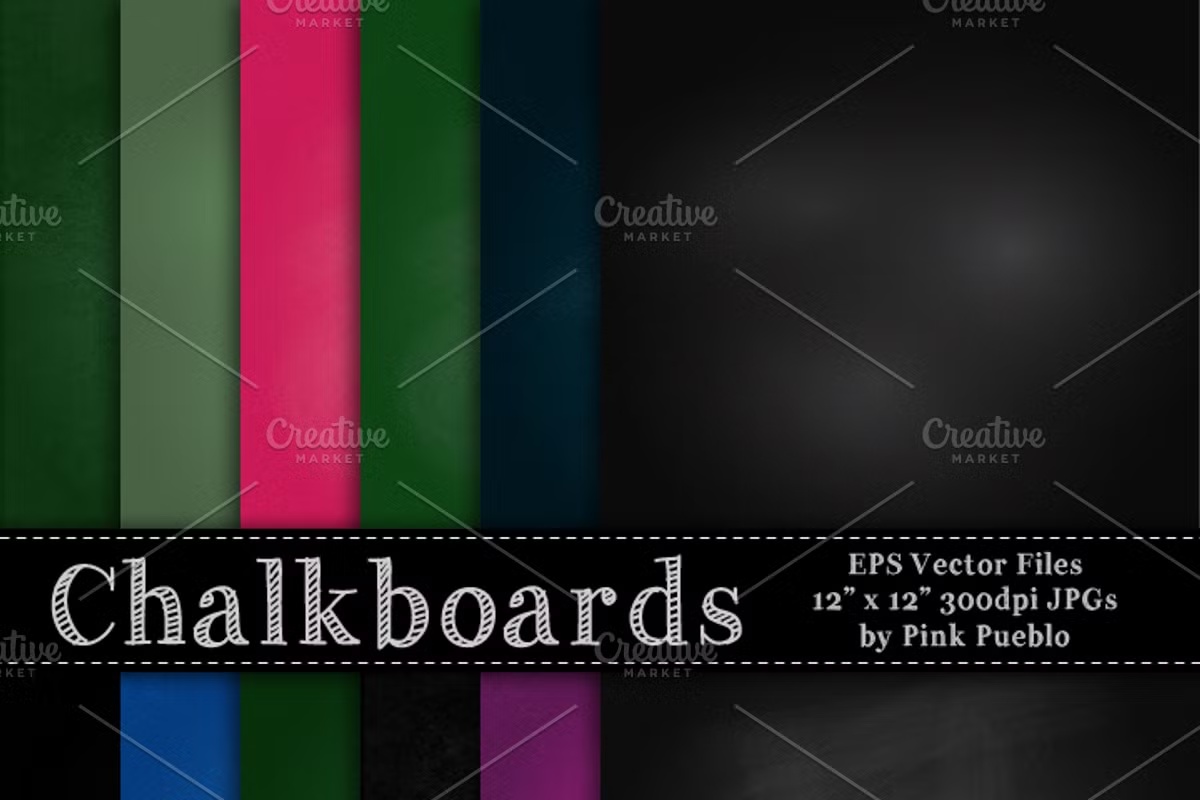 Chalkboard Vectors and Clipart