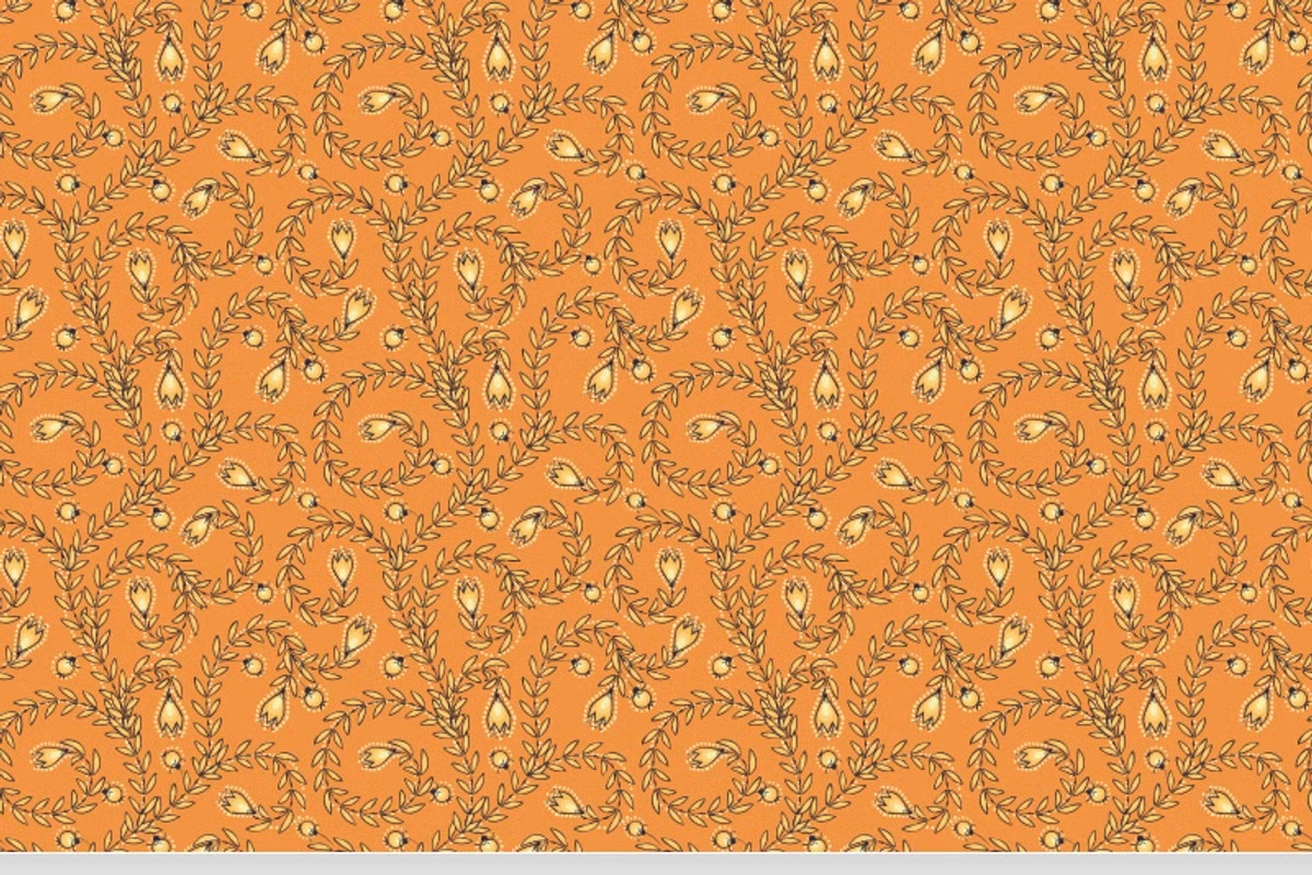 Orange vines