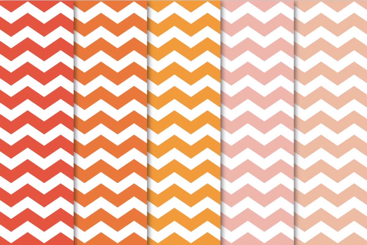 Digital Papers Chevron Autumn 3 Digital Papers Chevron Autumn