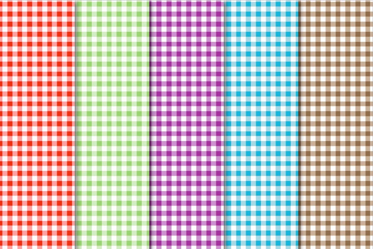 Digital Papers Gingham 4 Digital Papers Gingham