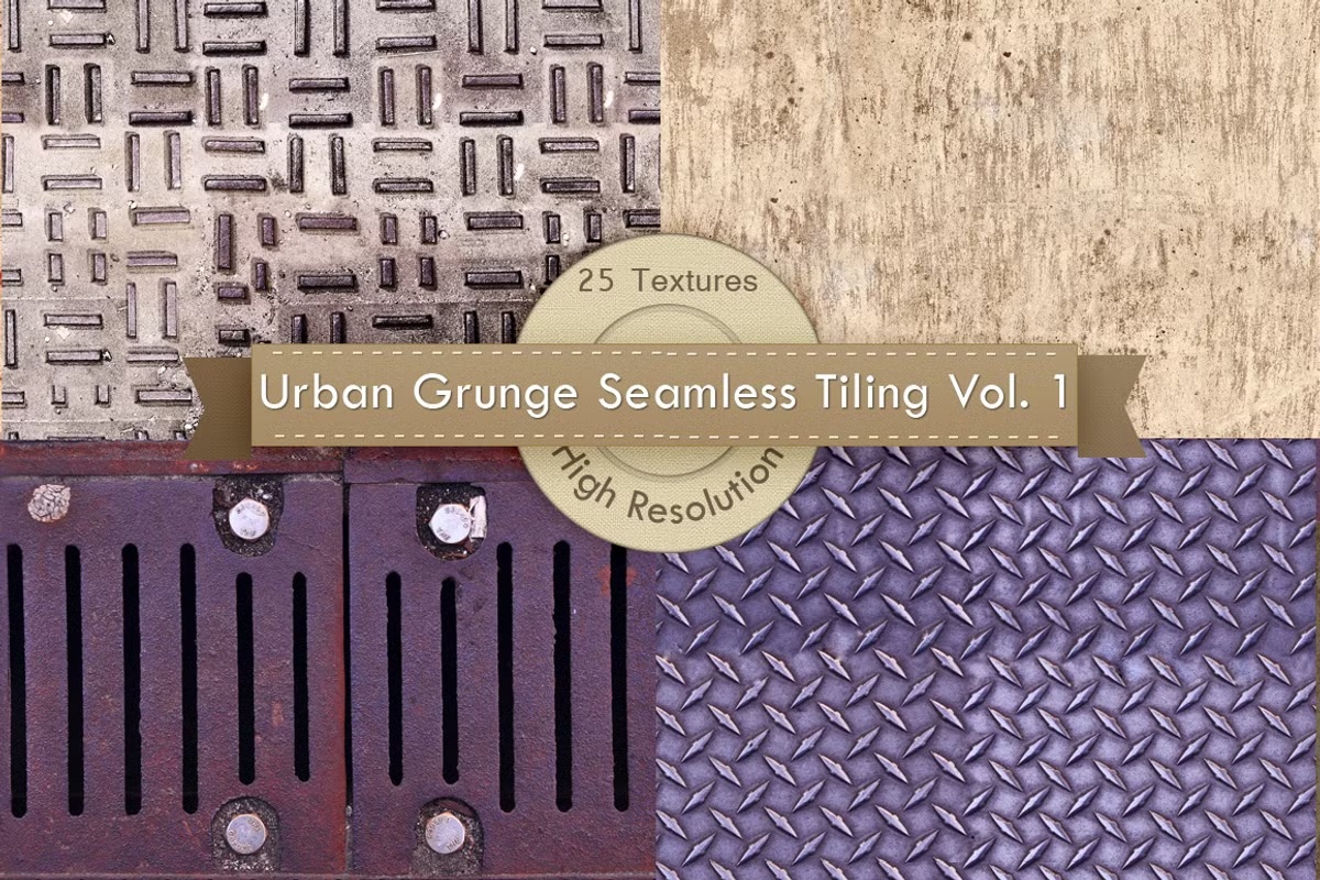 Urban Grunge Tiling Textures 5 Urban Grunge Tiling Textures