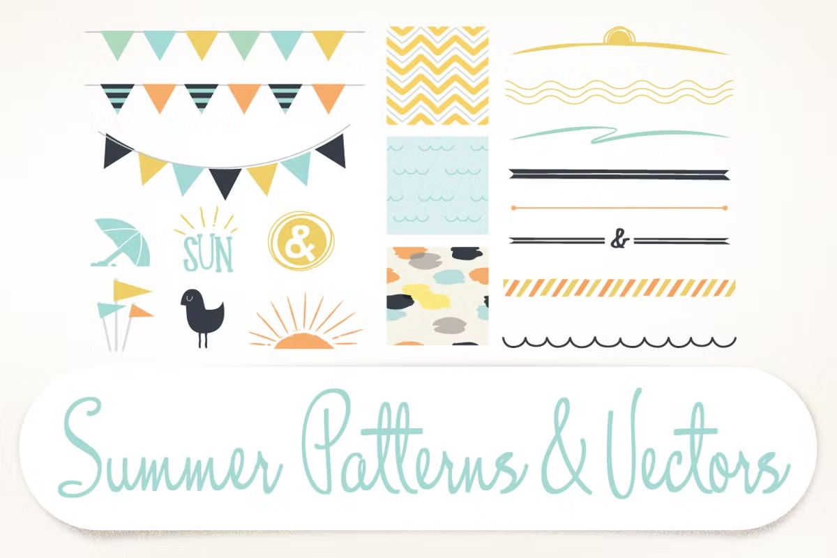 Summer Patterns & Vectors