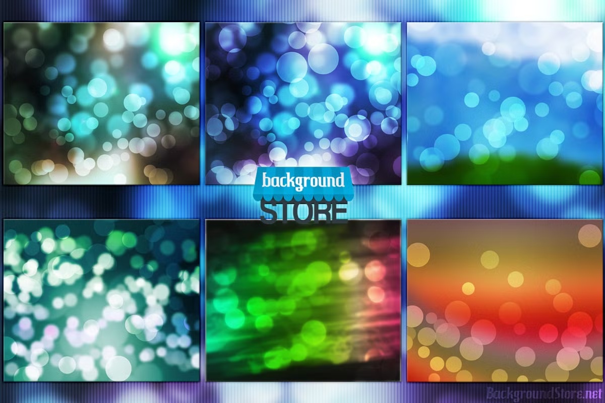 50 Bokeh Backdrops Bundle 4 50 Bokeh Backdrops Bundle