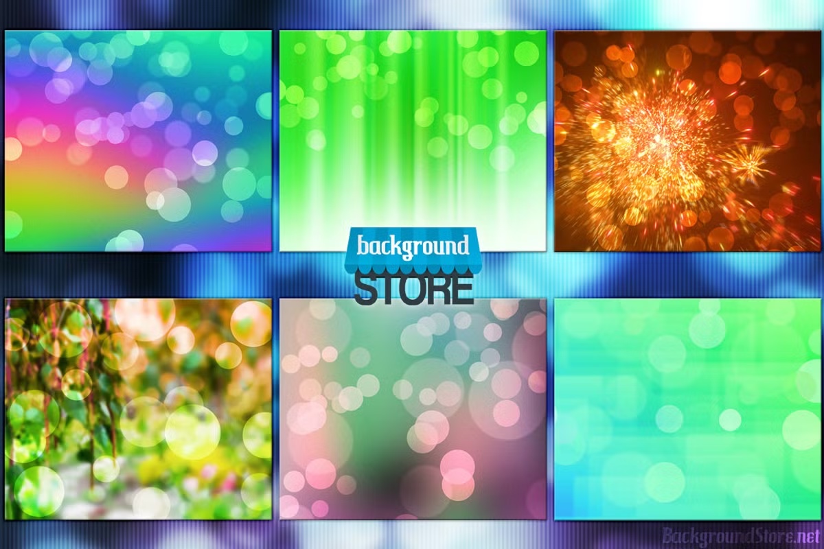 50 Bokeh Backdrops Bundle 5 50 Bokeh Backdrops Bundle