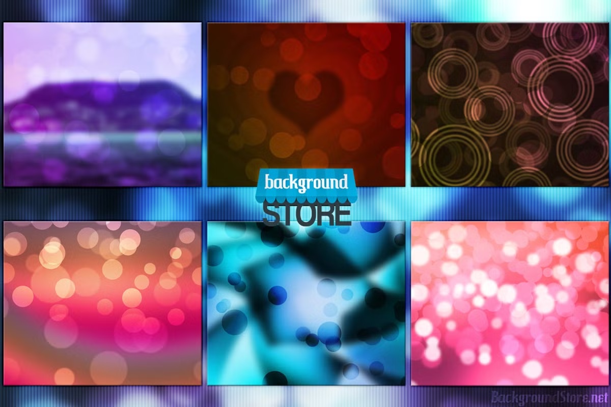 50 Bokeh Backdrops Bundle 6 50 Bokeh Backdrops Bundle