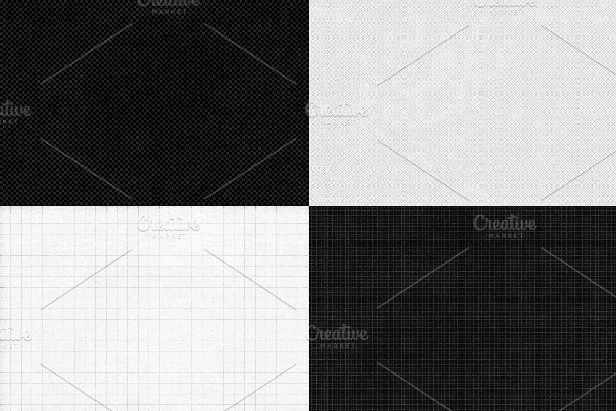 Subtle Grunge Grid Patterns 3 Subtle Grunge Grid Patterns