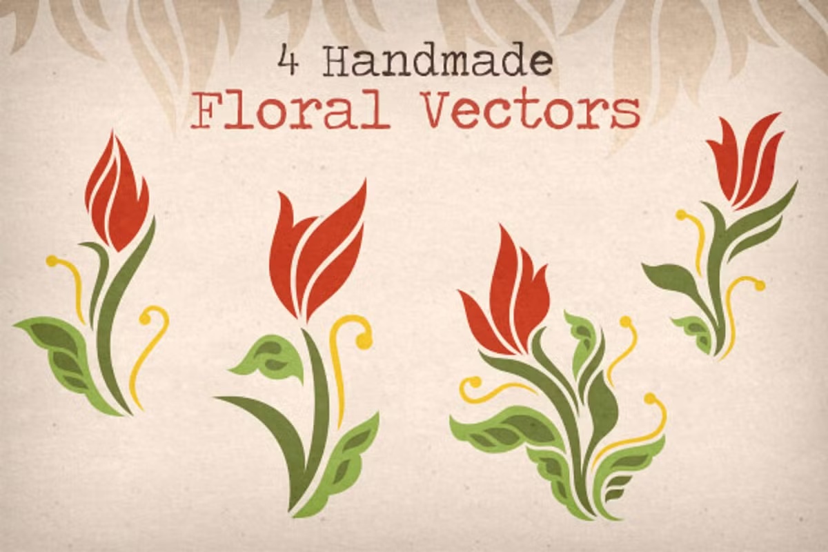 Floral Vector Pack 2