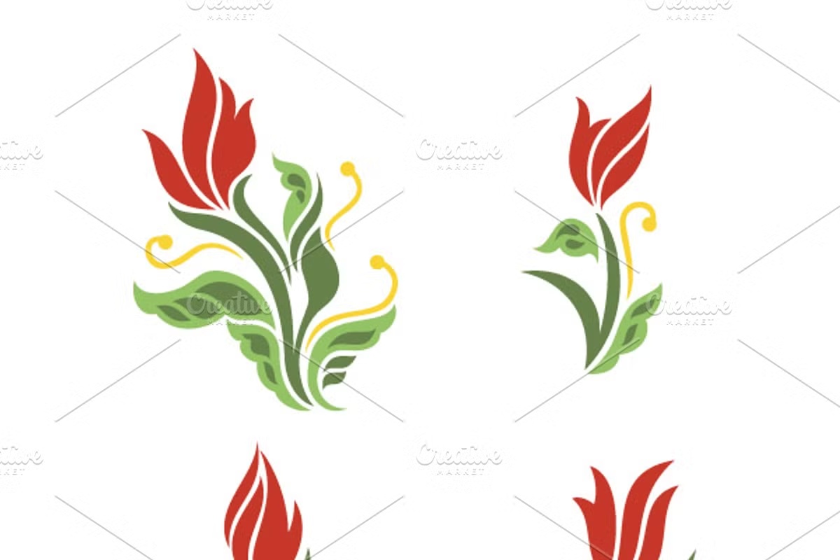 Floral Vector Pack 2 3 Floral Vector Pack 2