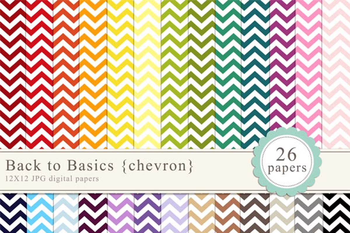 Chevron digital papers 3 Chevron digital papers