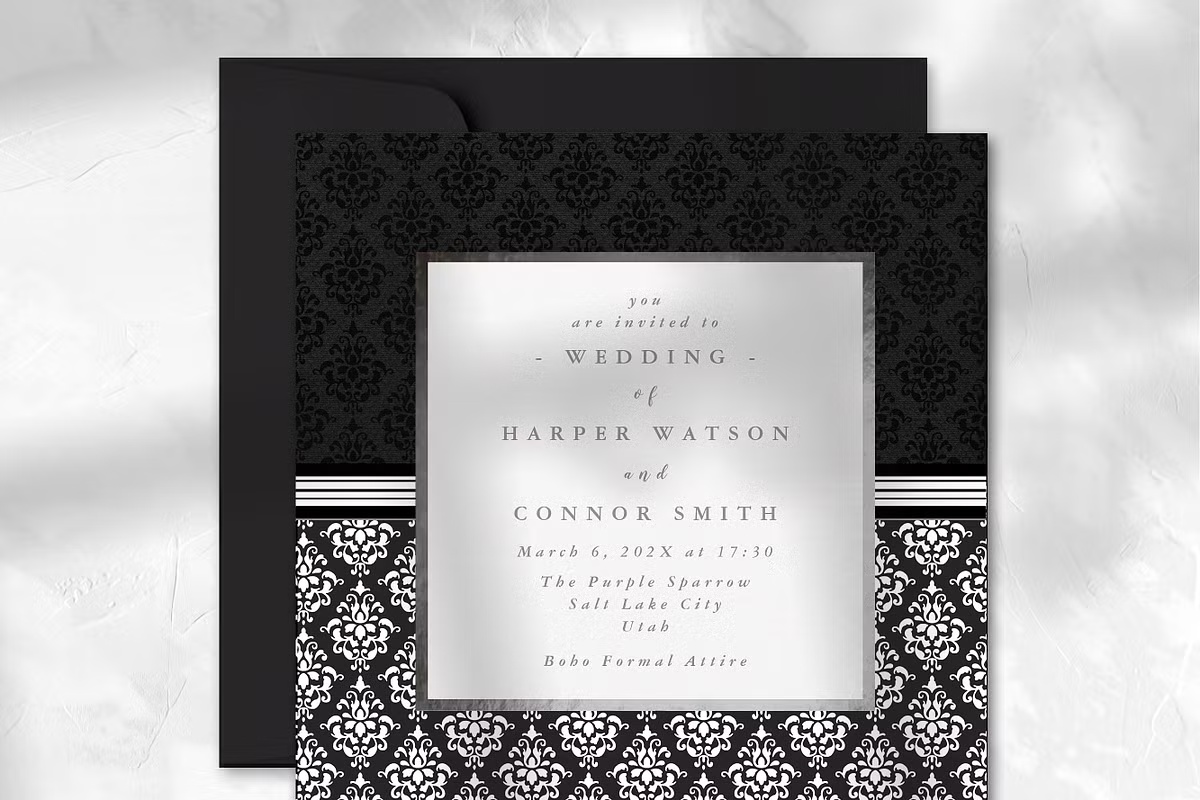 Black And White Damask Backgrounds 6 Black And White Damask Backgrounds
