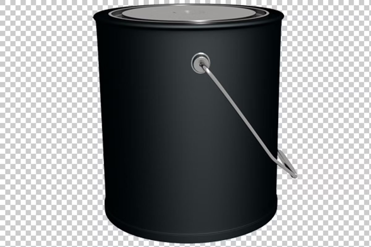 Paint Bucket  - 3D Render PNG