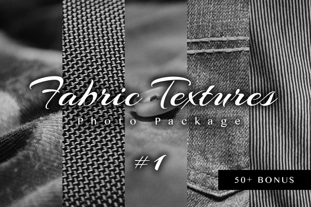 (SALE) Fabric Textures Photo Pack #1