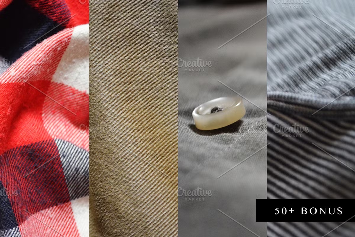 (SALE) Fabric Textures Photo Pack #1 3 (SALE) Fabric Textures Photo Pack #1