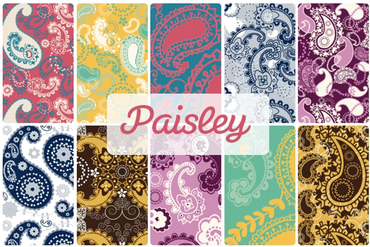 Paisley patterns