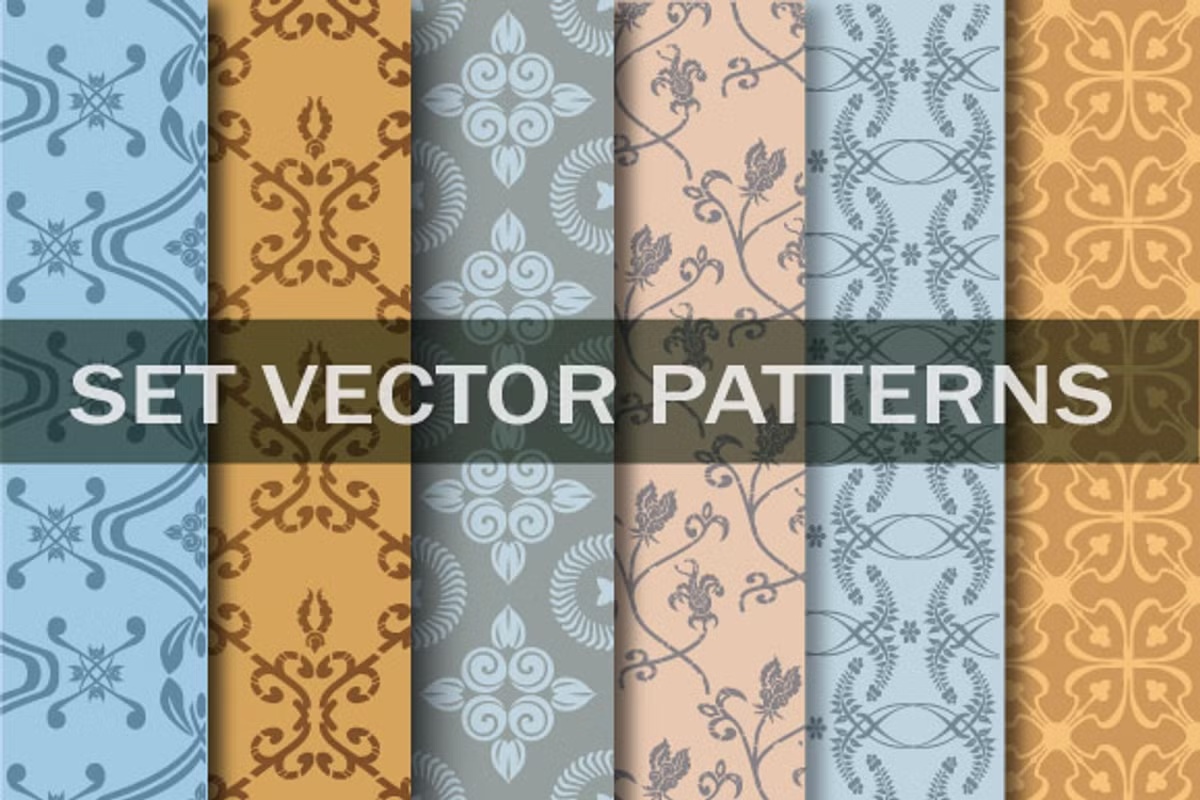 Floral seamless repeating pattern