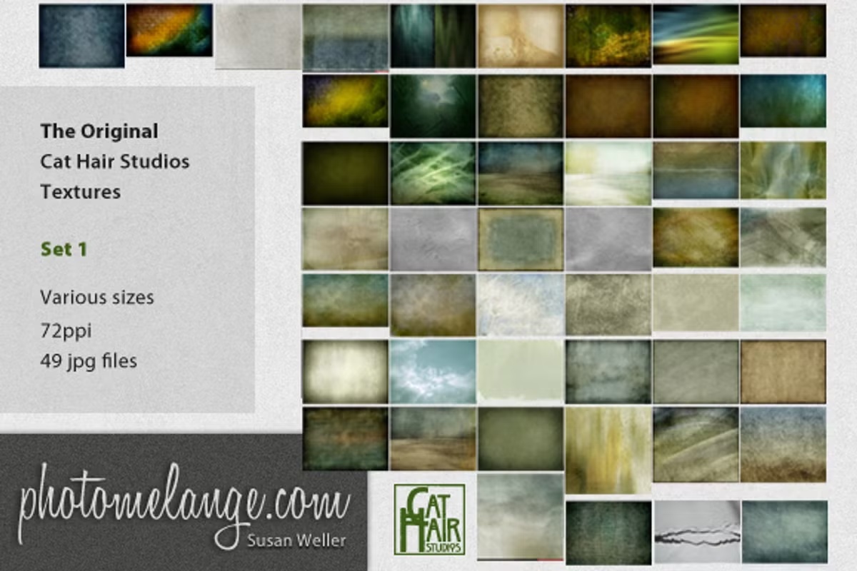 Set 1 - Cat Hair Studios Textures